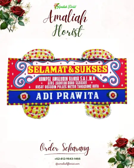 Papan Bunga Ucapan Selamat Pucung Kidul
